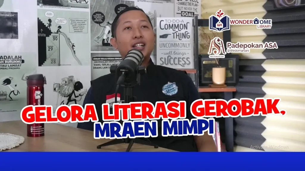 Mraen mimpi baca dan pinjam buku tanpa batas waktu
